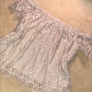 Forever 21 off white top